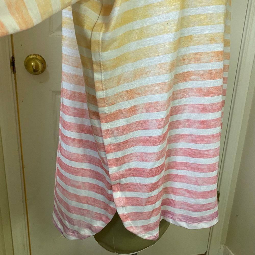 CJ Banks striped top XXL - Picture 3 of 8